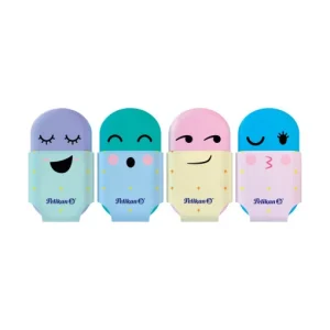 Radieră Squeezy You, motive și culori pastel asortate, set 2 buc